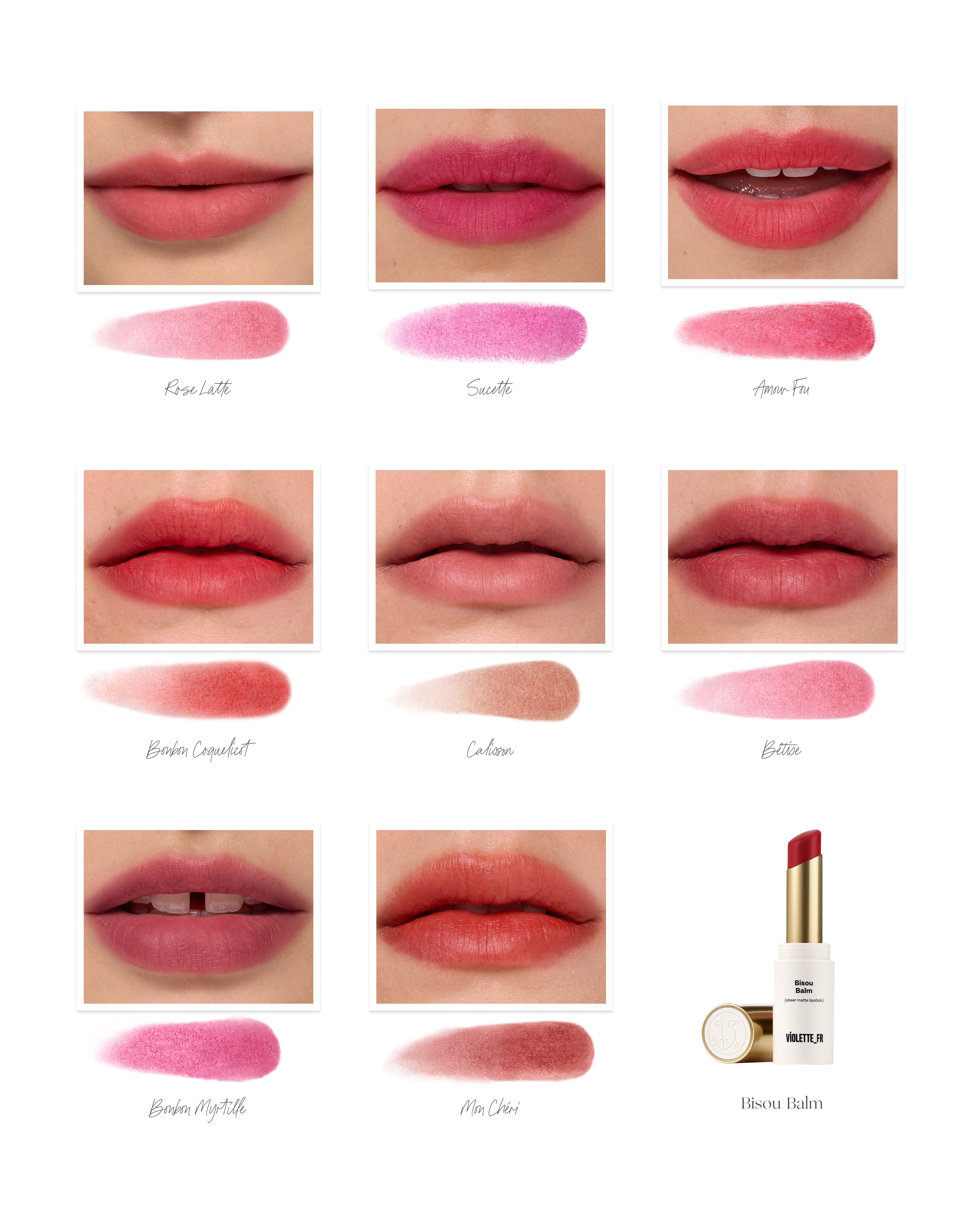 Bisou Balm - Bonbon Coquelicot – VIOLETTE_FR