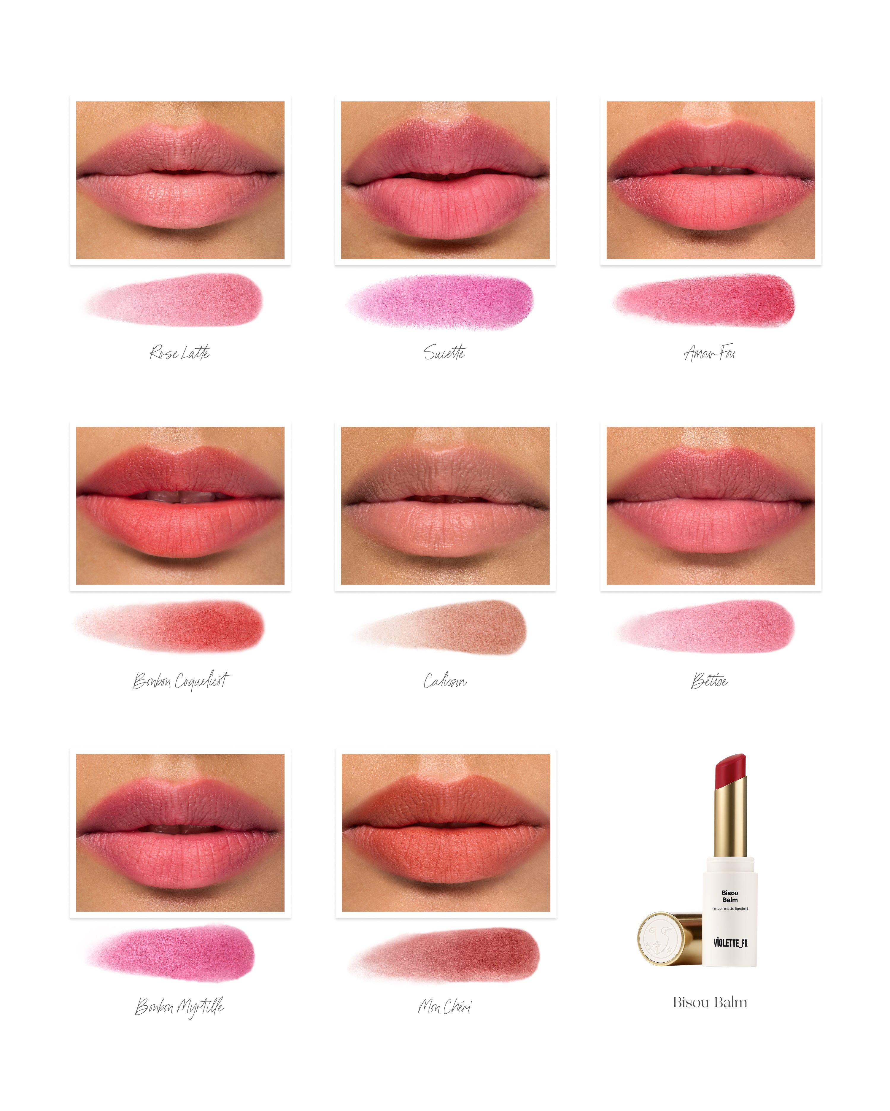 Bisou Balm - Bonbon Coquelicot – VIOLETTE_FR