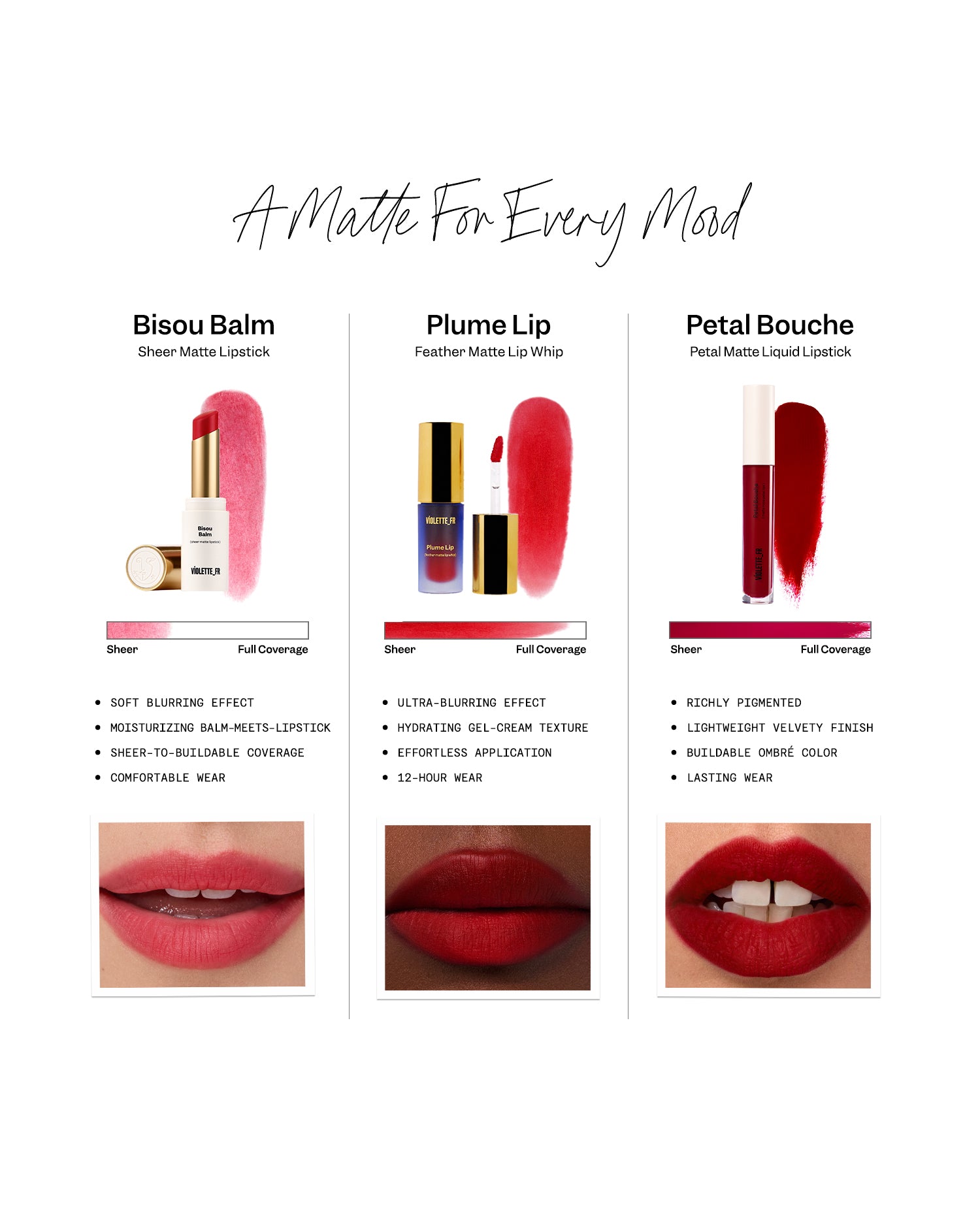 Petal Bouche - Cerise Désir – VIOLETTE_FR