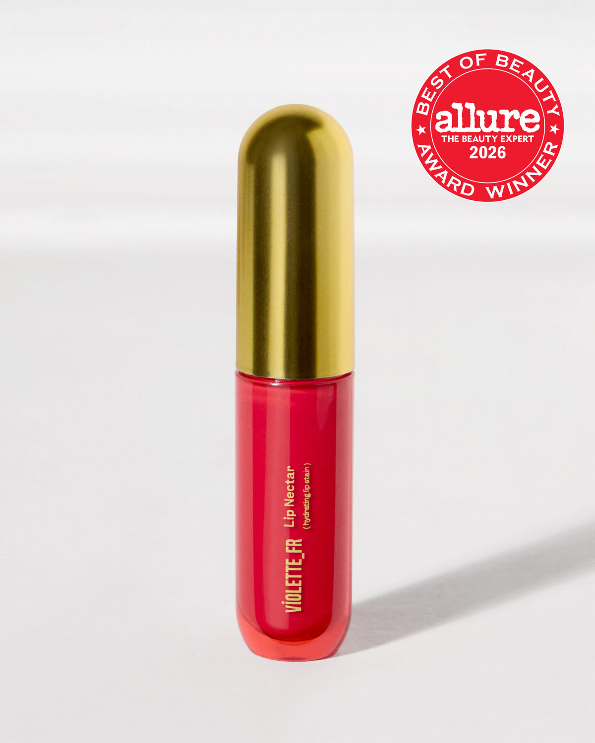 Lip Nectar - Bêtise - VIOLETTE_FR Lip Nectar, a reddish-pink hydrating lip stain in a tube with a gold cap, is an Allure Best of Beauty 2026 Award Winner. - Image 58 of 58