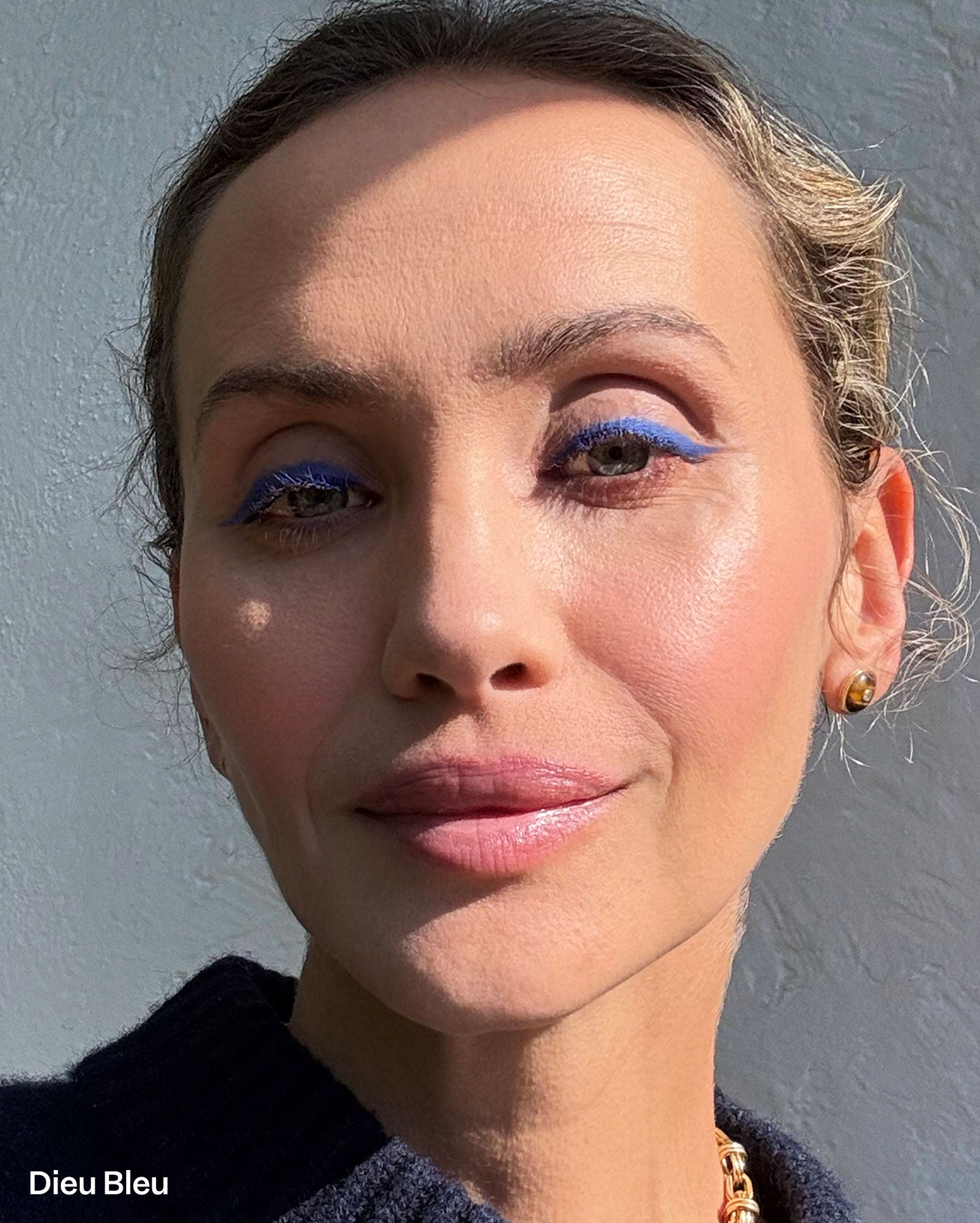 Yeux Paint - Dieu Bleu