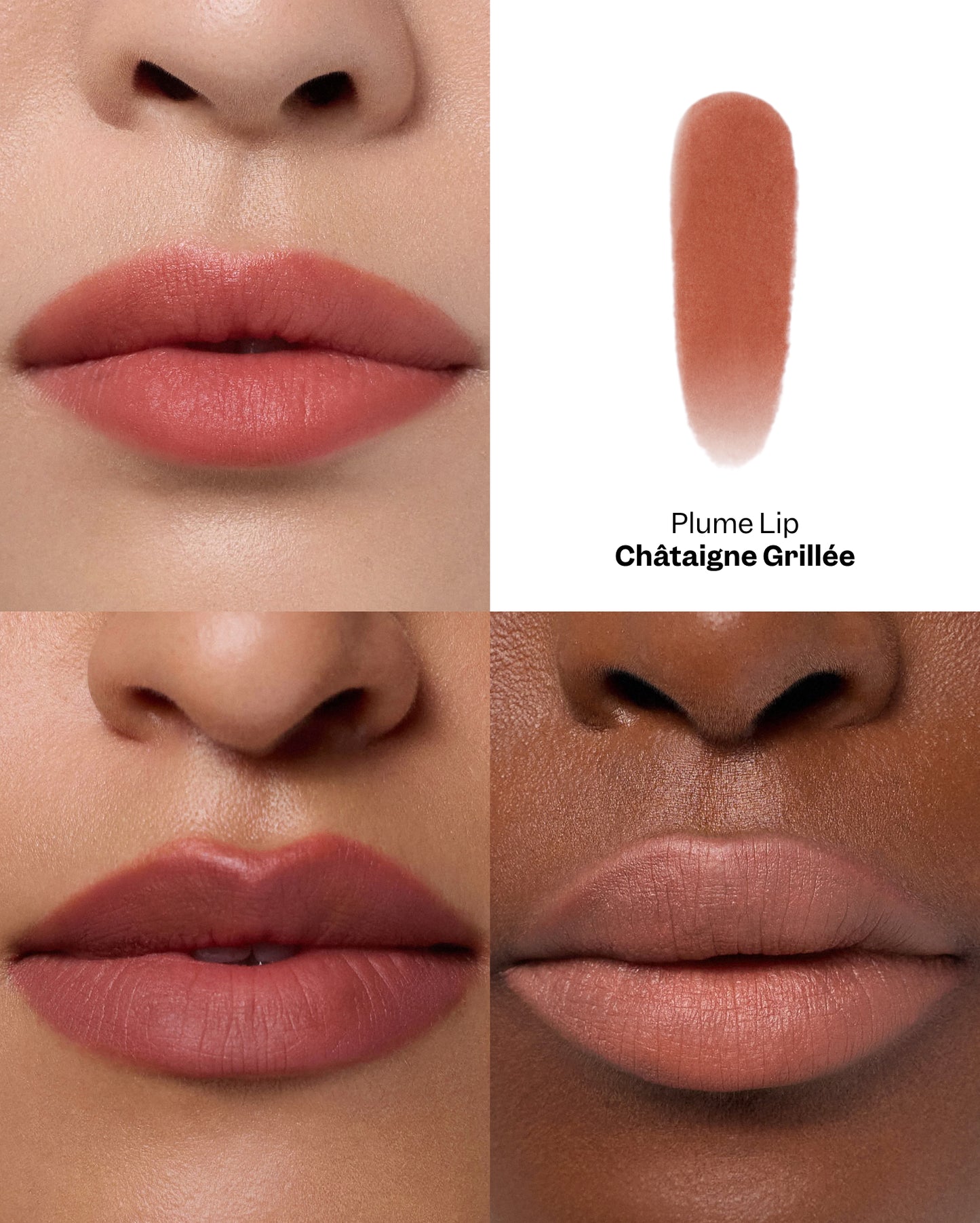 Plume Lèvres - Châtaigne Grillée