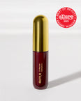 Violette_FR Lip Nectar (hydrating lip stain) in a deep red bottle with a gold cap. It is an 'Allure Best of Beauty 2025 Award Winner'.