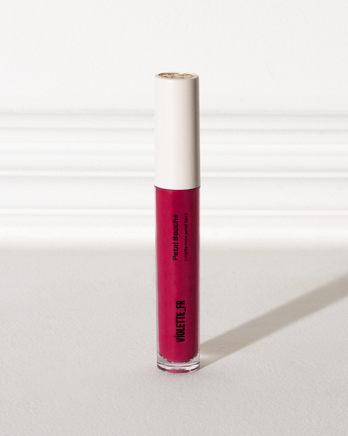 Petal Bouche - Cerise Désir - VIOLETTE_FR Petal Bouche (matte rose petal lips) liquid lipstick in fuchsia - Image 32 of 32